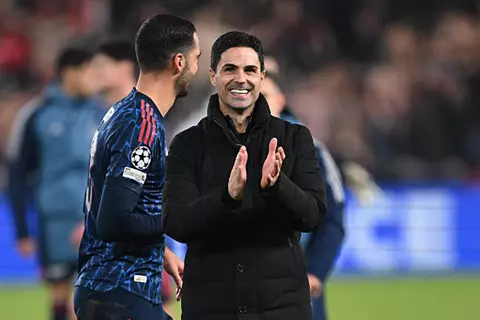 أرتيتا: أرسنال فاز على أفضل فريق في أوروبا